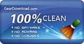 This download was tested thoroughly, was found 100% clean and rated 5 stars on GearDownload.com.