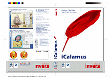 Indlæg for iCalamus CD æsken.