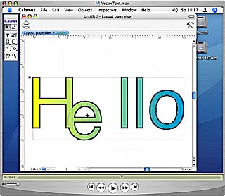 Vector Text – even more than text.