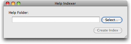 Help Indexer