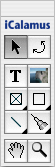 iCalamus-Toolbar tidied up