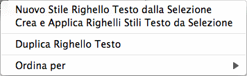 Aumentare le funzioni del Righello Testo