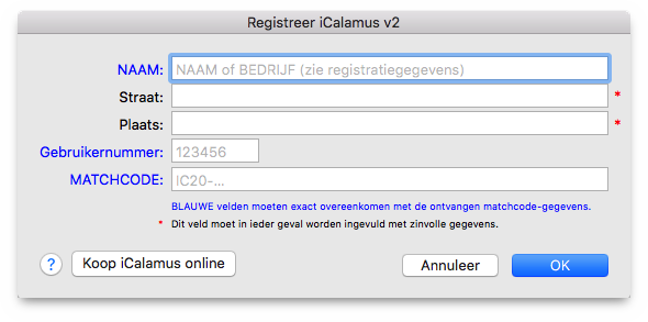 Registratie