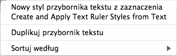Enhanced text ruler functions