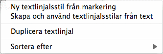 Förbättrade textlinjalsfunktioner